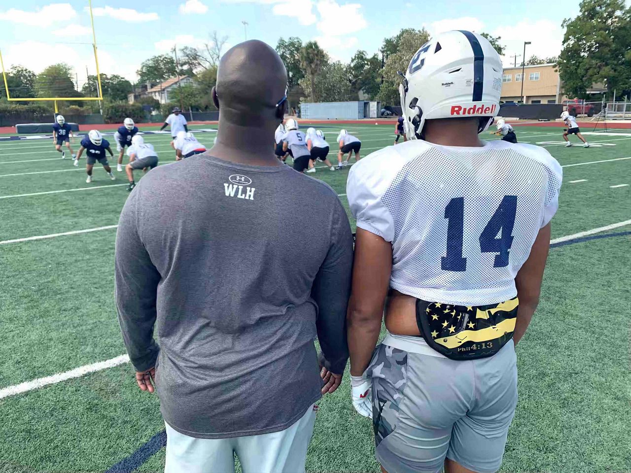 Erik and Braedon Flowers. (Spectrum News 1/Adam Rossow)